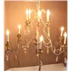 Image 8 : French 20th C. Chandelier of Gilt Metal & Wood