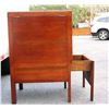 Image 19 : 19th C. English "Beau Brummell" Bedside Table