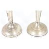 Image 2 : Pair of Weighted Sterling Silver Candlesticks