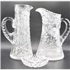 Image 1 : (3) Pieces of Cut Crystal Vessels