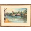 Image 1 : Alice Bach Hyde (20th C), Florida, Watercolor