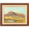 Image 1 : Oil on Canvas, Arizona Mountainous Landscape