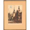 Image 1 : Rudolf Veit (1892-1979) German, Colored Etching