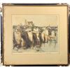 Image 1 : Hedley Fitton (1859-1929) England, Colored Etching