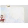 Image 2 : "Boats at Dock & Lighthouse" Oil on Canvas