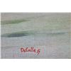 Image 2 : Important Southern Bayou Scene, Oil on Board