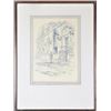 Image 1 : Paul Ockert, American, Signed Drawing