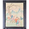 Image 2 : Pair of Chinese Watercolors on Silk