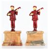 Image 11 : Pair of Art Deco Bookends of Musicians