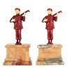 Image 1 : Pair of Art Deco Bookends of Musicians