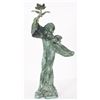 Image 8 : Large Art Nouveau Angel Candlestick