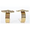Image 2 : Pair of Heavy Brass American Tiebacks