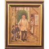 Image 6 : Pair of Signed Rudelbach Folk Art Paintings