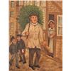 Image 7 : Pair of Signed Rudelbach Folk Art Paintings