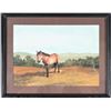 Image 1 : 20th C. Signed Painting of a Horse