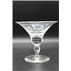 Image 2 : (5) Clear Crystal Martini Glasses