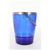 Image 8 : Cobalt Blue & Silver Plate Ice Bucket