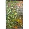 Image 1 : Floral Landscape, Oil on Canvas