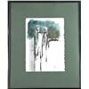 Image 1 : Framed Lithograph, Signed