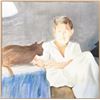 Image 2 : Portrait w Cat, Mixed Media