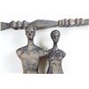 Image 2 : Square Iron Figural Wall Sculpture