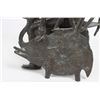 Image 8 : Bronze Tribal Chief Figure Seated in Bronze Chair