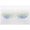 Image 2 : 2 Chinese Blue/White Porcelain Bowls, 20th C.