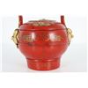 Image 3 : Chinese Carved Gilt Basket
