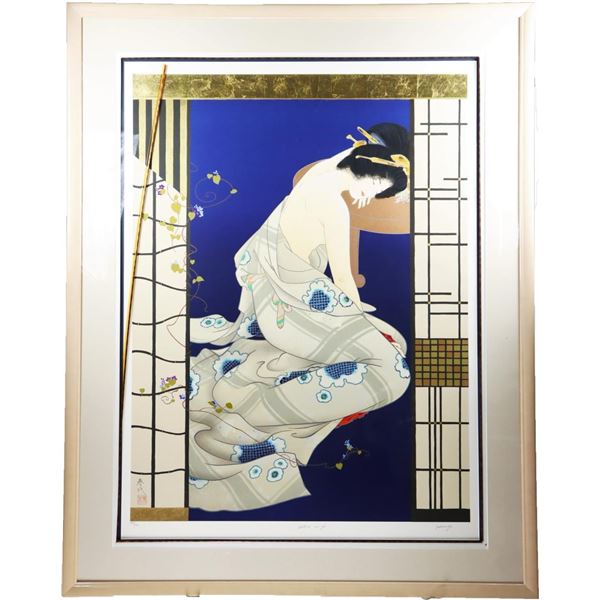 Haruyo Morita (b. 1945) Japanese, Lithograph
