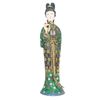 Image 1 : Polychrome Cloisonne Standing Figure