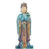 Image 1 : Chinese Glazed Ceramic Figural Roof Tile