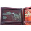 Image 8 : Four Panel Wood Screen