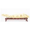 Image 1 : Chinese Carved Bone Ship on Base