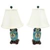 Image 1 : Pair of Chinese Lamps