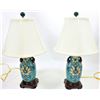 Image 7 : Pair of Chinese Lamps