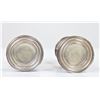 Image 4 : Set of Sterling Weighted Salt & Pepper Shakers
