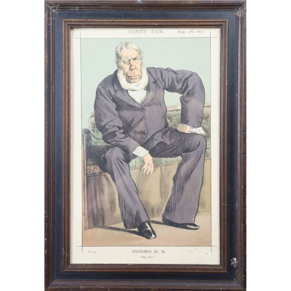 Vanity Fair Illustration, Litho