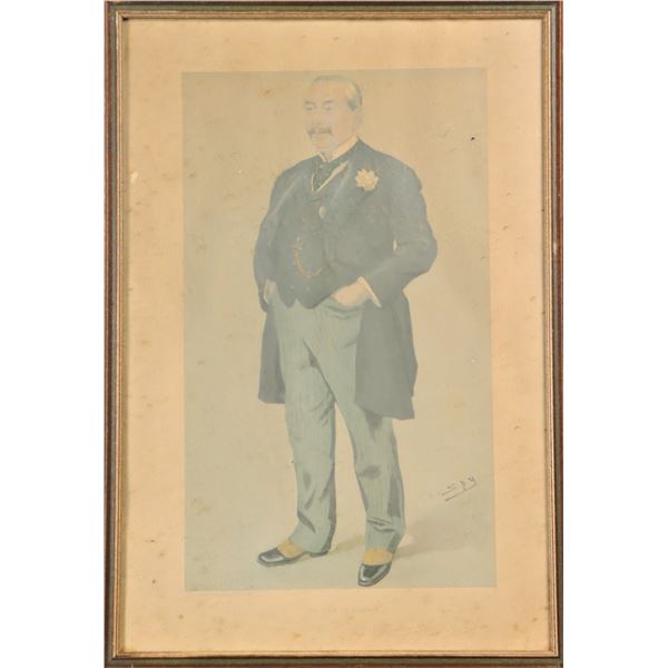 Vanity Fair Illustration, Litho