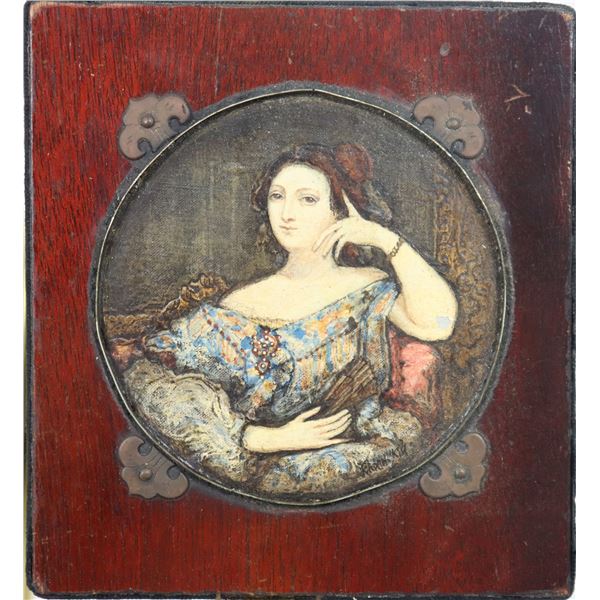 Portrait of Woman, Plaque