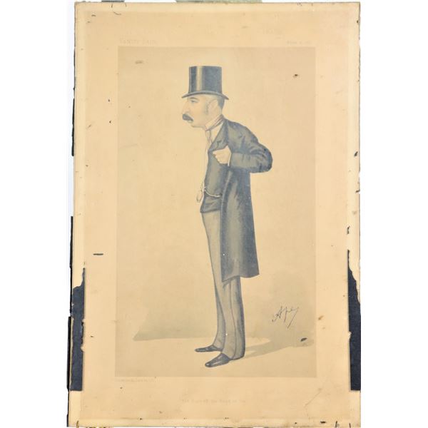 Vanity Fair Illustration, Litho