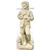 Image 2 : Pair of Outdoor Concrete Figure Statues