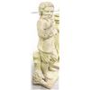 Image 8 : Pair of Outdoor Concrete Figure Statues