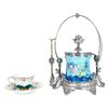 Image 1 : Bohemian Quadruple Pickle Castor & Meissen Cup