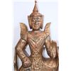Image 3 : Thai Gilt Wood Dancing Temple Figure