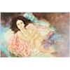 Image 2 : Reclining Nude, 20th c, Signed, Oil on Canvas