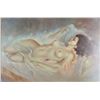 Image 2 : Reclining Nude, Signed, Oil on Canvas
