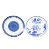 Image 1 : (2) Japanese Blue and White Plates