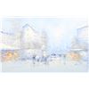 Image 2 : 20th C Signed Oil on Canvas, Winter Scene