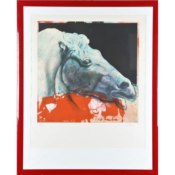 Majestic Stallion, Signed Serigraph