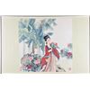 Image 1 : Print of Asian Maiden in Garden